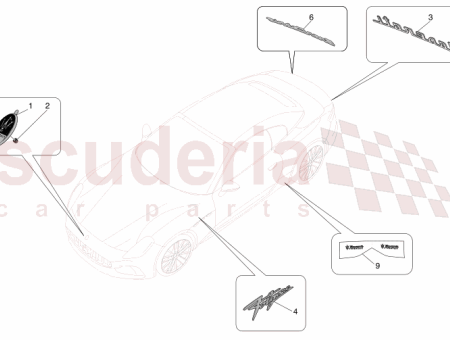 Photo of MASERATI REAR LOGO…