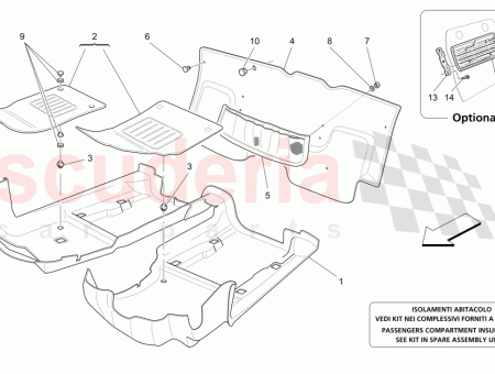 Photo of TAPIS ARRI RE VERTICAL C T DROIT BLEU…