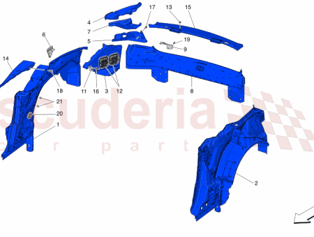 Photo of ENSEMBLE CADRE LAT RAL DE CARROSSERIE C T…
