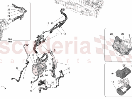 Photo of TUYAU FLEXIBLE DE L UNION AU COMPRESSEUR…