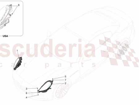 Photo of ENSEMBLE DE PHARES AVANT GAUCHE…