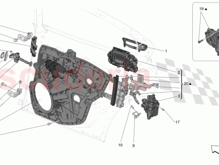 Photo of POIGN E EXT RIEURE DROITE DE LA PORTE…