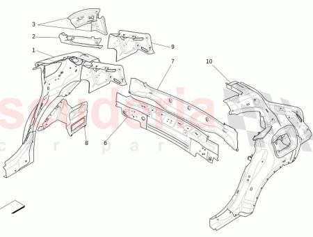 Photo of ENSEMBLE CADRE LAT RAL DE CARROSSERIE C T…
