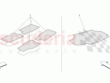 Photo of QP KIT TAPIS CAOUTCHOUC CONDUITE GAUCHE…