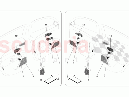 Photo of INTERRUPTEUR DE LA VITRE LECTRIQUE ARRI RE DROITE…