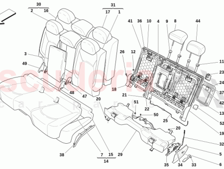 Photo of REAR CUSHION LINING…