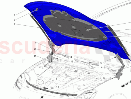 Photo of FRONT BONNET INSULATION…