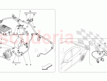 Photo of C BLE DE CONNEXION ALTERNATEUR D MARREUR…