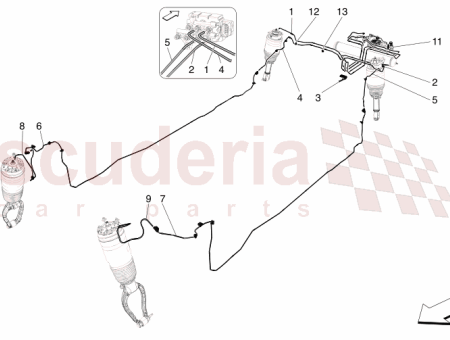 Photo of LH AIR PIPE UNDER THE REAR F…