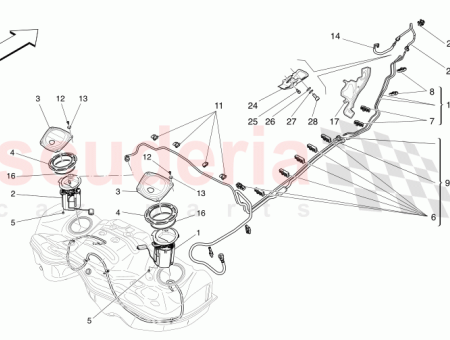 Photo of TUYAUX DE CARBURANT SOUS LE PLANCHER…