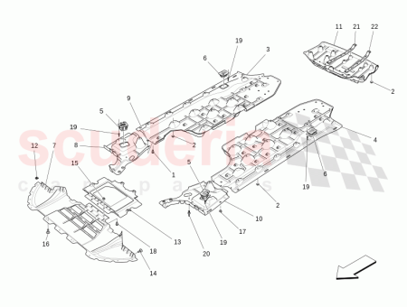 Photo of LH CENTER AERODYNAMIC UNDERFLOOR…