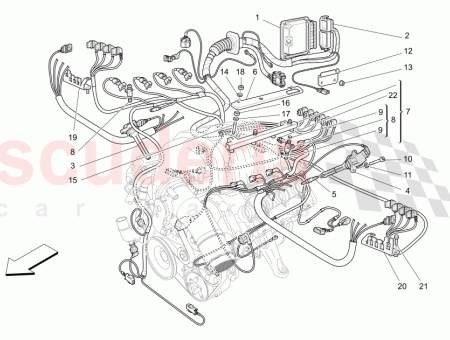 Photo of TUYAU DE CARBURANT GAUCHE AVEC INJECTEURS…