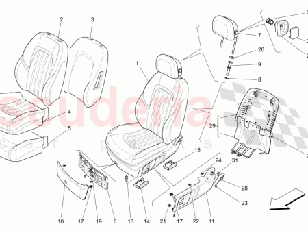 Photo of ENSEMBLE DE SI GES AVANT GAUCHE SI GES…
