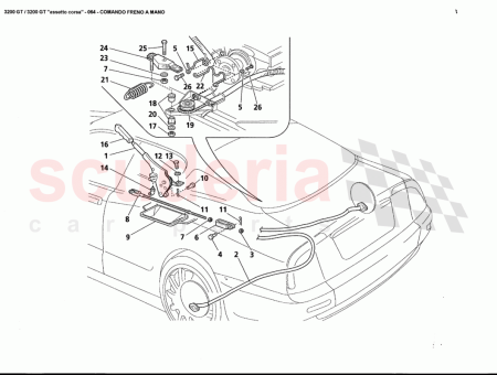 Photo of GAINE AVEC C BLE DE FREIN DE STATIONNEMENT…