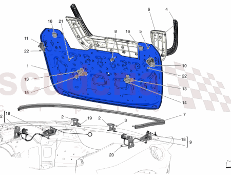 Photo of LH HOOD COVER DOOR LOCK…