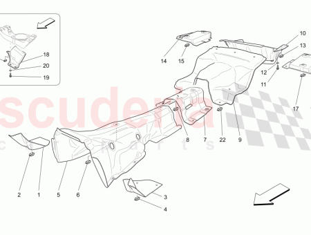 Photo of BOUCLIER THERMIQUE POUR MARCHEPIED DE ROUE DE SECOURS…