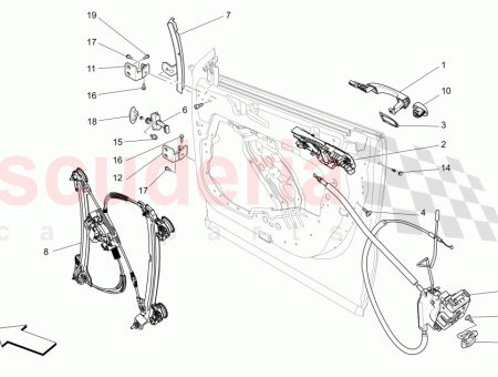 Photo of SERRURE DE PORTE AVANT GAUCHE…