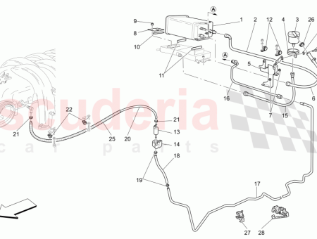 Photo of TUYAU DU FILTRE VAPEURS DE CARBURANT VERS LE…