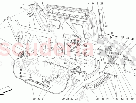 Photo of MOULURE DE CAPOTE BEIGE SCURO BEIGE FONC 66120008…