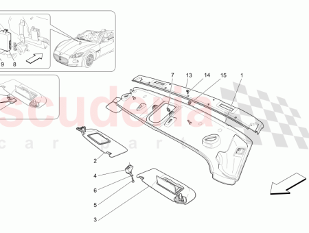 Photo of ENSEMBLE PARE SOLEIL GAUCHE HOME LINK OUVREUR DE…