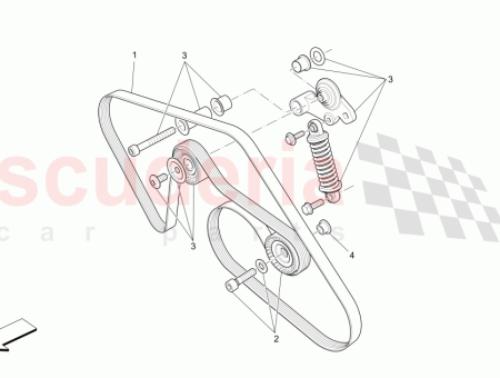 Photo of POULIE DE SERRAGE DE COURROIE…