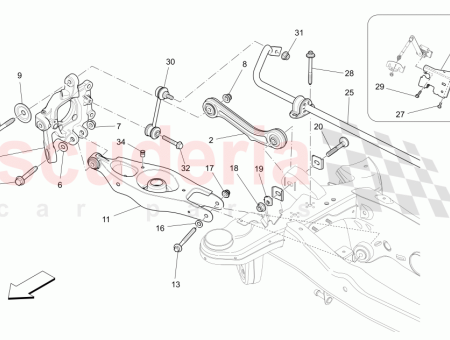 Photo of ENSEMBLE PORTE MOYEU ARRI RE GAUCHE DOUBLE SYST…