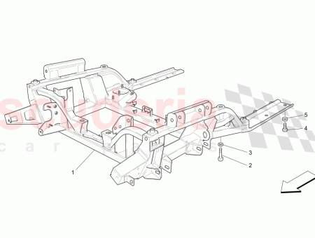 Photo of CADRE DE SUSPENSION AVANT…