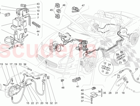 Photo of CONDUITE DE FREIN AVANT DE LA POMPE L…
