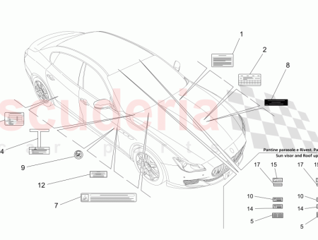 Photo of PLAQUE START STOP FONCTION STOP START MOTEUR MASERATI…