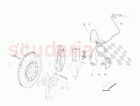 Photo of TUYAU RIGIDE DU RACCORD GAUCHE LA ROUE AVANT…