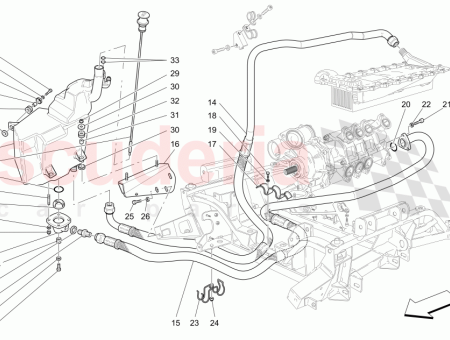Photo of SUPPORT DE FIXATION DE LA CONDUITE D HUILE…