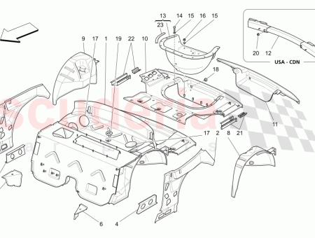 Photo of DIAPHRAGME ARRI RE GAUCHE COMPLET…