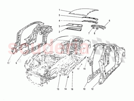 Photo of COUVERCLE DE TRAVERSE ARRI RE…