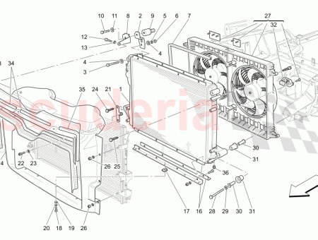 Photo of CONDUIT D AIR DU RADIATEUR…