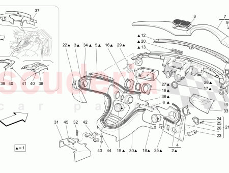 Photo of TABLEAU DE BORD TROFEO BLEU BLEU TROFEO 094081486…