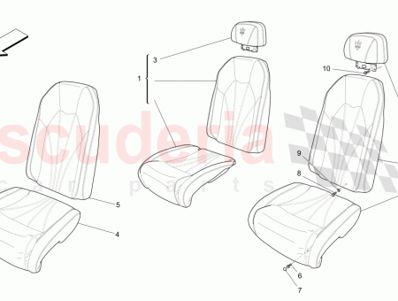 Photo of DOUBLURE DU COUSSIN ARRI RE GAUCHE…