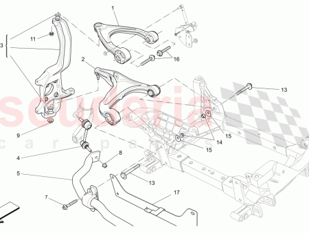 Photo of ENSEMBLE LEVIER INF RIEUR AVANT GAUCHE…