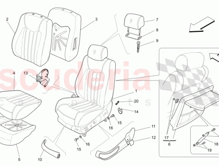 Photo of REV TEMENT LAT RAL INT RIEUR DROIT ROSSO…