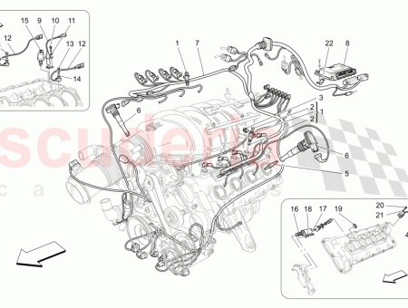 Photo of FAISCEAU DE C BLES D INJECTION MOTEUR…