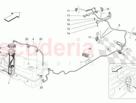 Photo of TUYAU DE CARBURANT DE LA POMPE AU RACCORD…