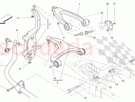 Photo of RH RH BRAS DE SUSPENSION INF RIEUR AVANT…