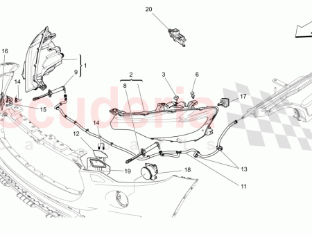 Photo of PHARE AVANT GAUCHE CONDUITE DROITE PHARES AVANT BI…