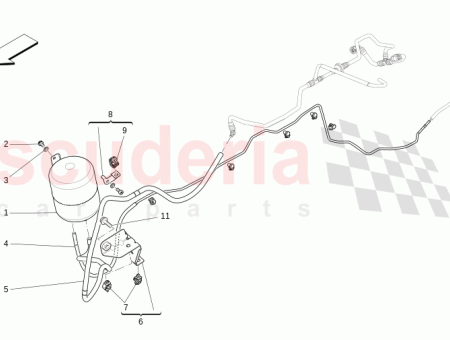 Photo of TUYAU D ASPIRATION SOUS LA CARROSSERIE 1 RE…