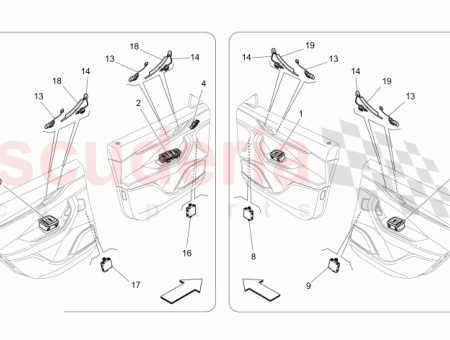 Photo of PLAQUE DE GARNITURE DE VITRE LECTRIQUE DE PORTE…