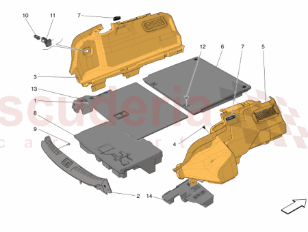 Photo of BOOT COMPARTMENT CARPET…
