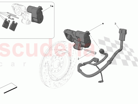 Photo of KIT PLAQUETTES DE FREIN DE STATIONNEMENT ARRI RE…