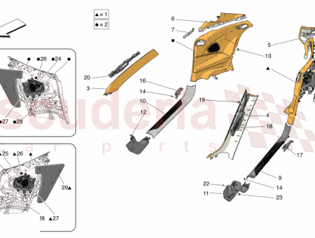 Photo of COMPLETE LH REAR LATERAL COVERING…