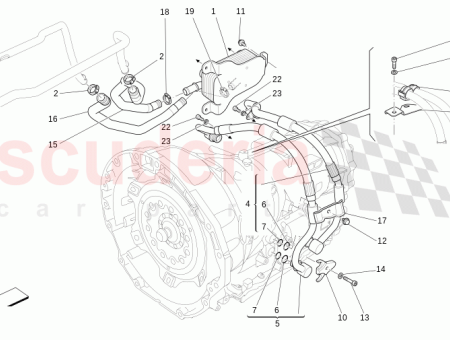 Photo of TUYAU D ALIMENTATION EN EAU DU MOTEUR L…