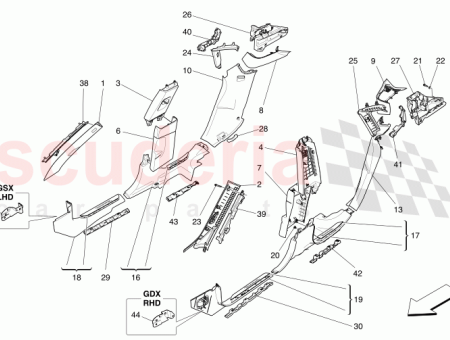 Photo of PLAQUE DE PROTECTION ARRI RE DROITE…