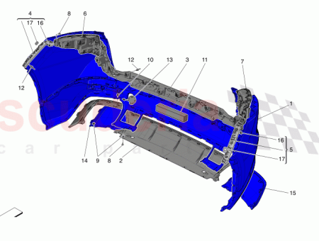 Photo of GARNITURE INF RIEURE DE PARE CHOCS ARRI RE…